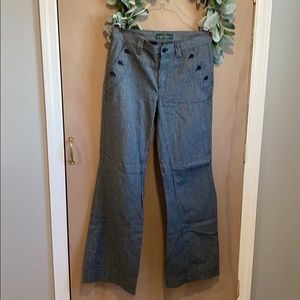 Ralph Lauren High Waisted Wide Leg Pants